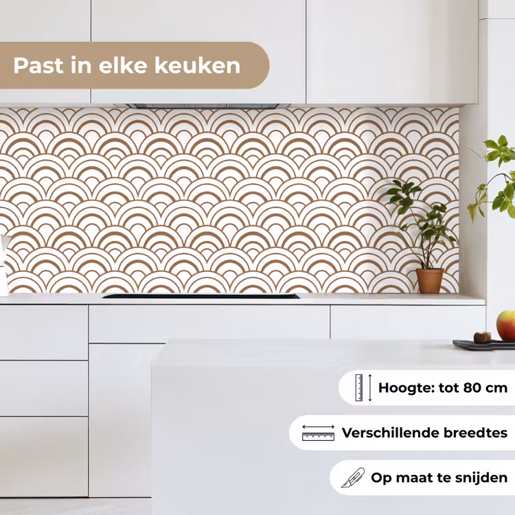Klassiek - Motief - Terracotta keuken achterwand 2 middel 871 -sfeer4_NL