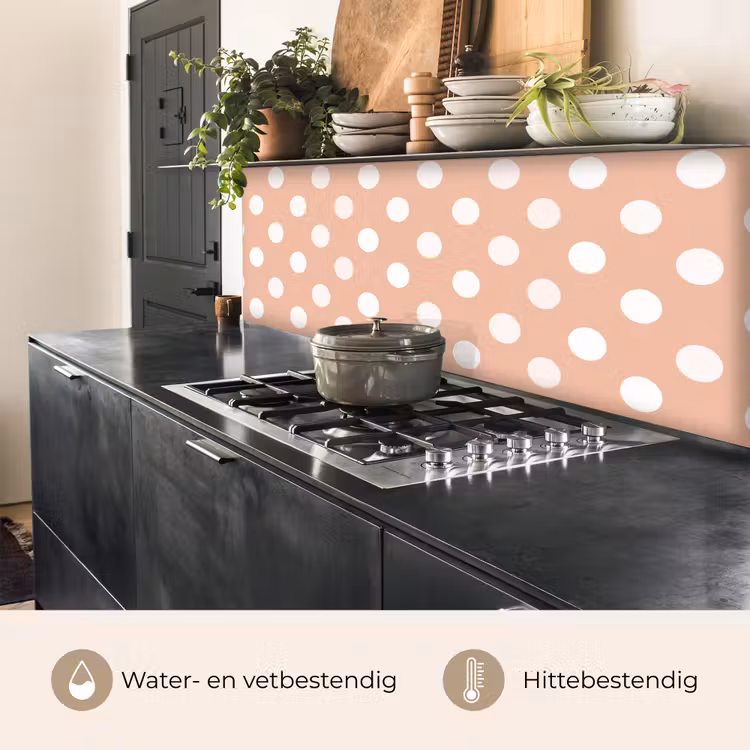 Klassiek - Polka - Perzik keuken achterwand 2 middel 871 -usp_NL