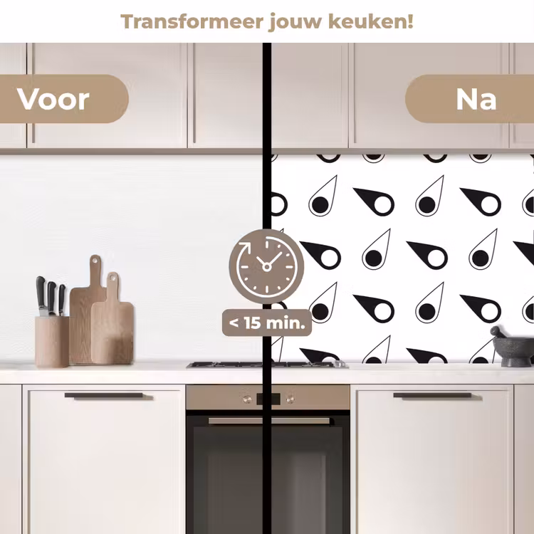 Kompas - Patronen - Reizen keuken achterwand 2 middel 871 -voor-na2_NL