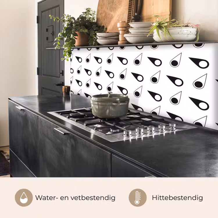 Kompas - Patronen - Reizen keuken achterwand 2 middel 871 -usp_NL
