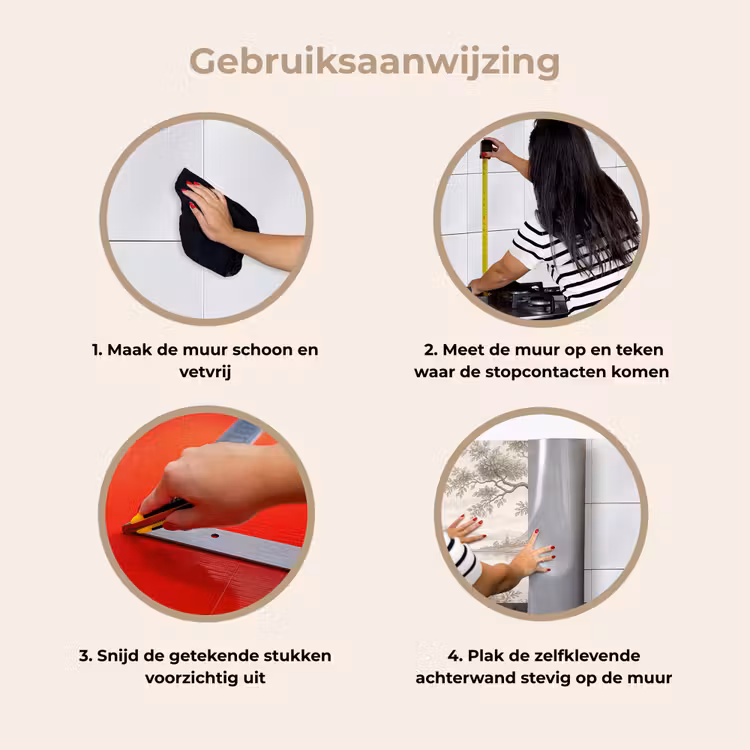 Landschap - Bergen - Meer - Natuur keuken achterwand 2 middel -gebruiksaanwijzing_NL