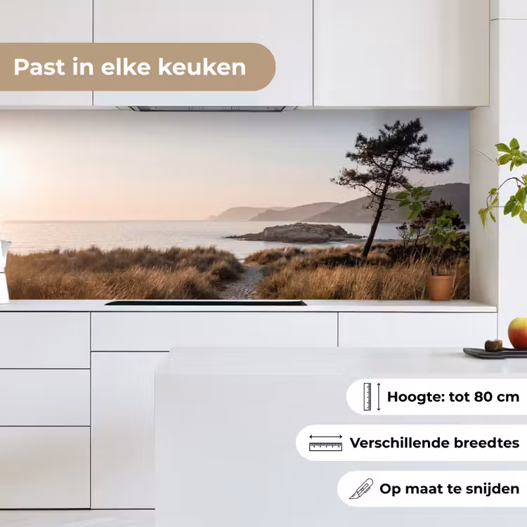 Landschap - Kust - Duinen keuken achterwand 2 middel -sfeer4_NL