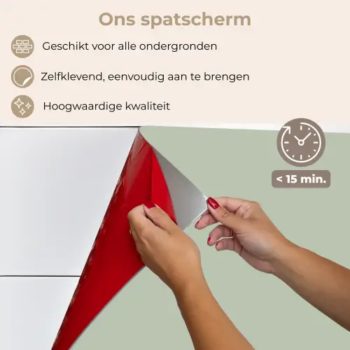 Lentenevel keuken achterwand spatscherm klein -spatscherm_NL