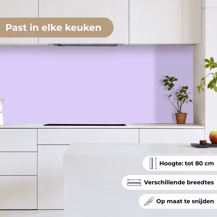 Light - Orchid - Paars keuken achterwand 2 middel 871 -sfeer4_NL