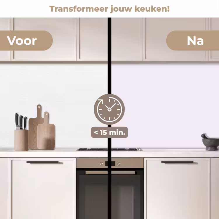 Lilac - Luxe - Paars keuken achterwand 2 middel 871 -voor-na2_NL