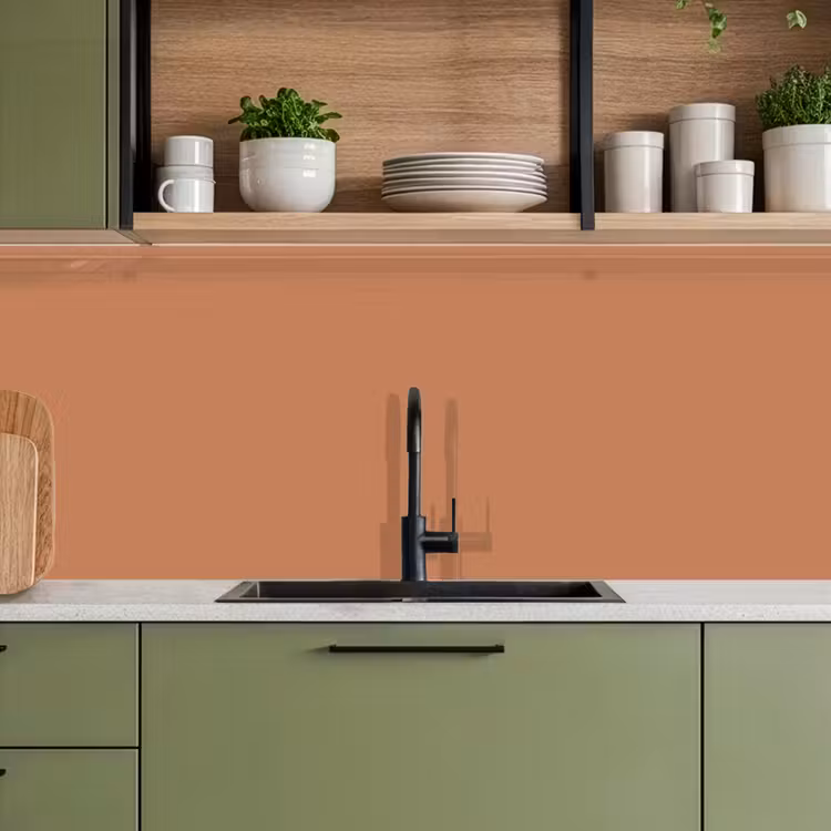 Little - Italy - Oranje keuken achterwand 2 middel 871 -sfeer3