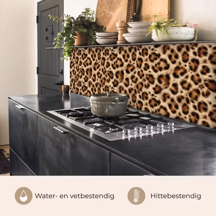 Luipaard - Vacht - Bruin keuken achterwand 2 middel 871 -usp_NL