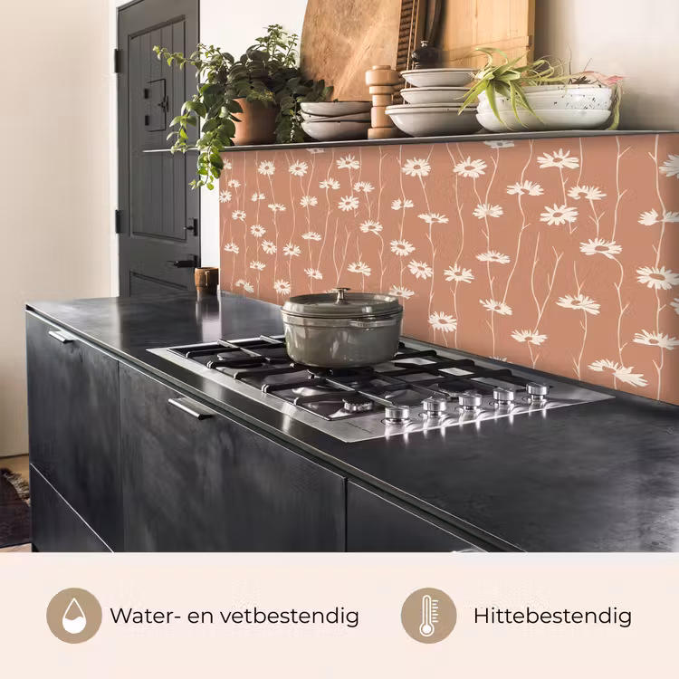 Madeliefjes - Subtiel - Terracotta keuken achterwand 2 middel 871 -usp_NL