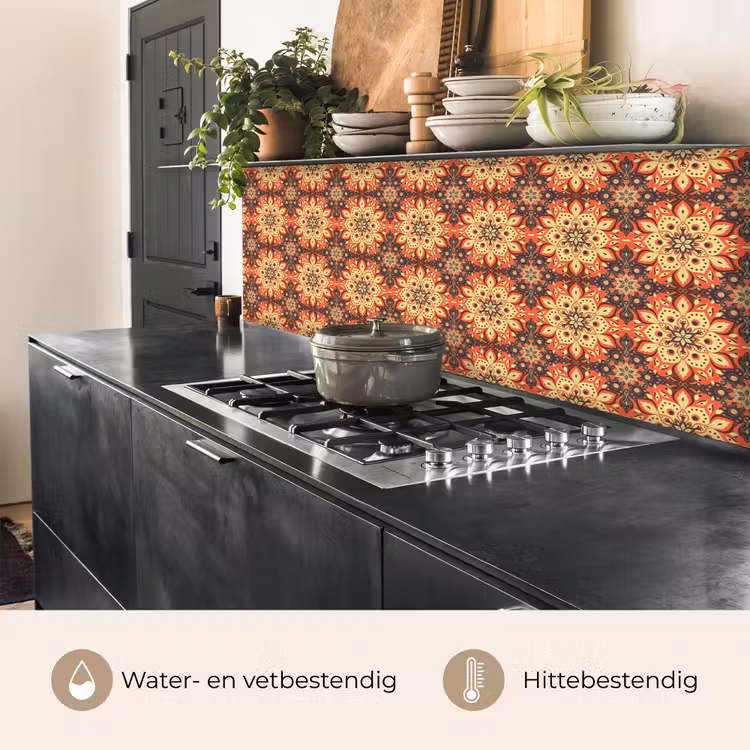 Mandala - Bohemian - Design keuken achterwand 2 middel 871 -usp_NL