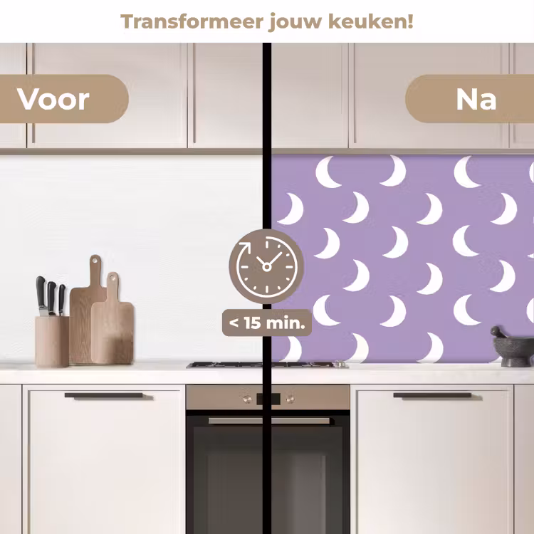 Manen - Patroon - Paars keuken achterwand 2 middel 871 -voor-na2_NL
