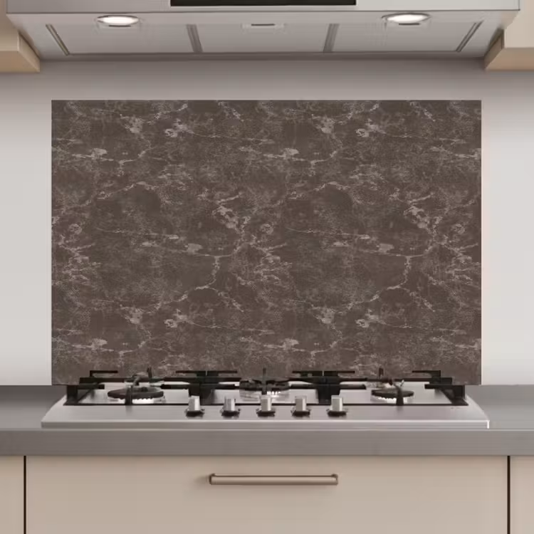 Marmer - Aders - Bruin keuken achterwand spatscherm klein 900 -3d_website