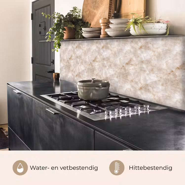 Marmer - Patroon - Klassiek keuken achterwand 2 middel 871 -usp_NL