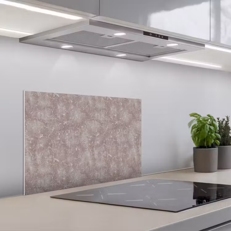 Marmer - Patroon - Mauve keuken achterwand spatscherm klein 900 -3d_schuin