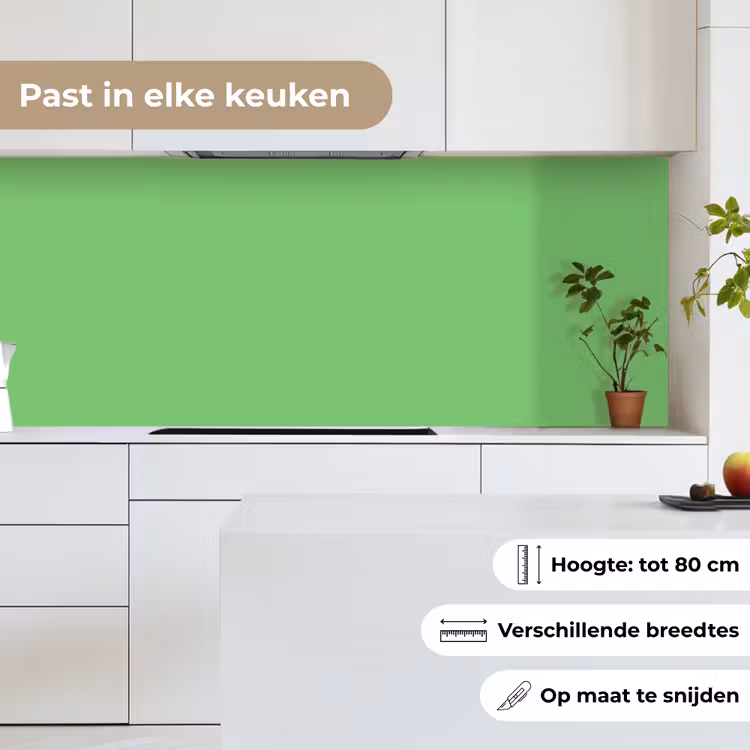 Meadow - Green - Groen keuken achterwand 2 middel 871 -sfeer4_NL