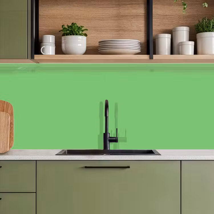 Meadow - Green - Groen keuken achterwand 2 middel 871 -sfeer3