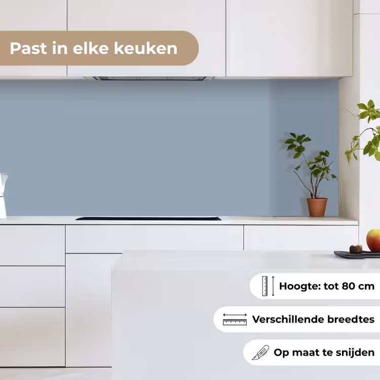 Mellow - Breeze - Blauw keuken achterwand 2 middel 871 -sfeer4_NL