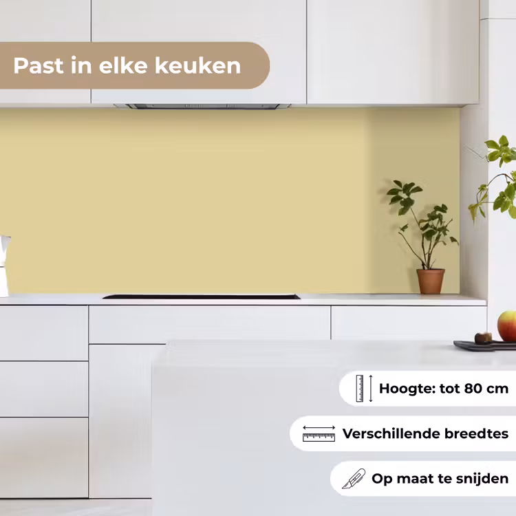Mellow - Touch - Geel keuken achterwand 2 middel 871 -sfeer4_NL