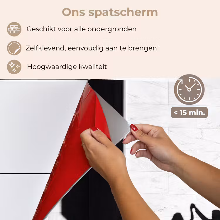 Mensen - Schaduw - Dans - Zwart-wit - Liefde keuken achterwand spatscherm klein -spatscherm_NL