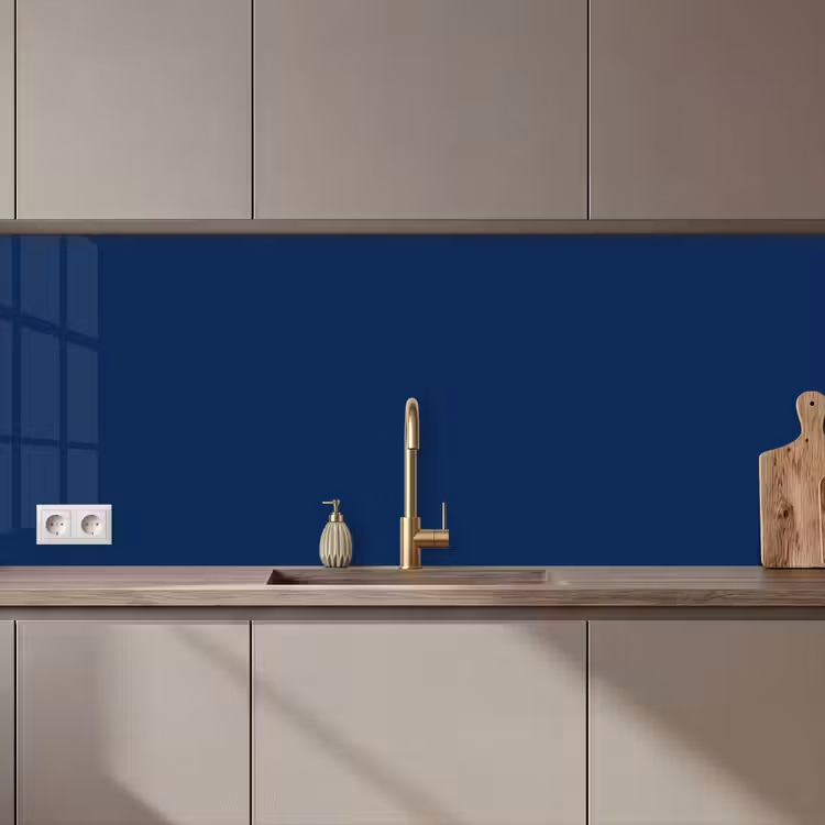 Midnight - Navy - Blauw keuken achterwand 2 middel 871 zz_3dshopping
