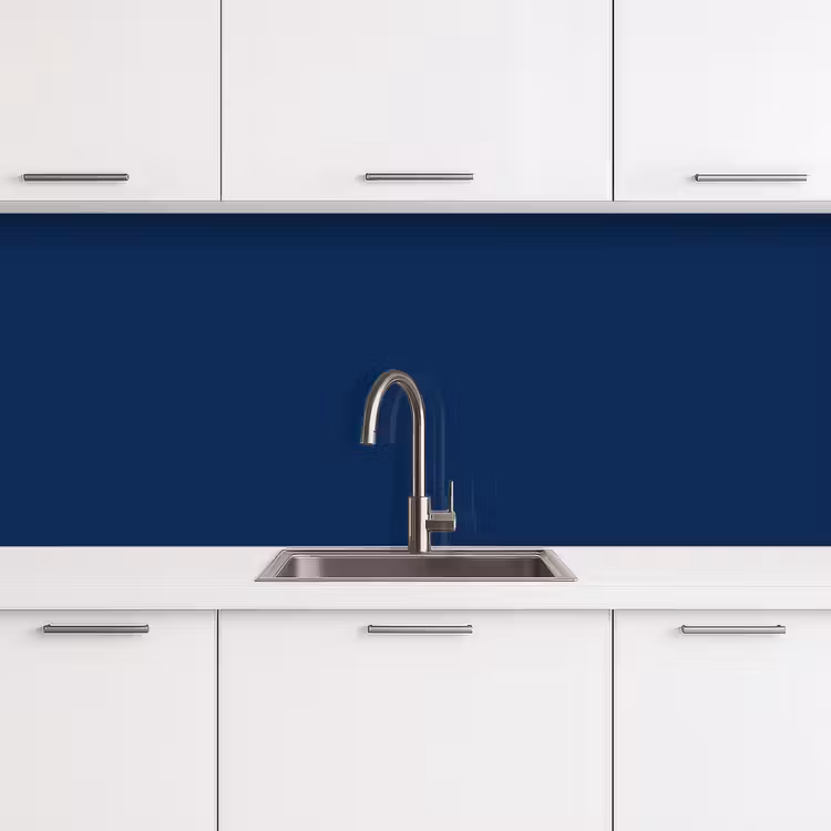 Midnight - Navy - Blauw keuken achterwand 2 middel 871 -3d