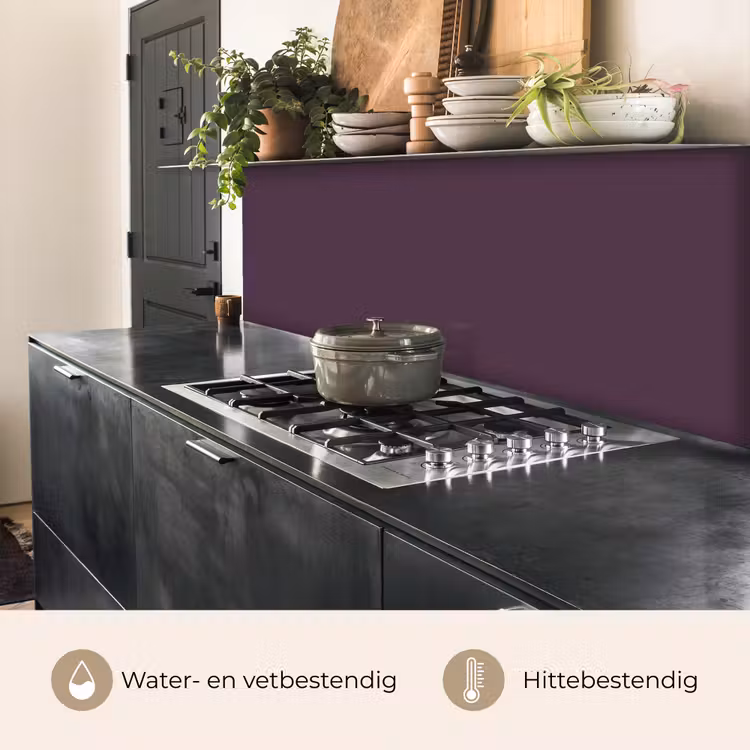 Midnight - Plum - Paars keuken achterwand 2 middel 871 -usp_NL