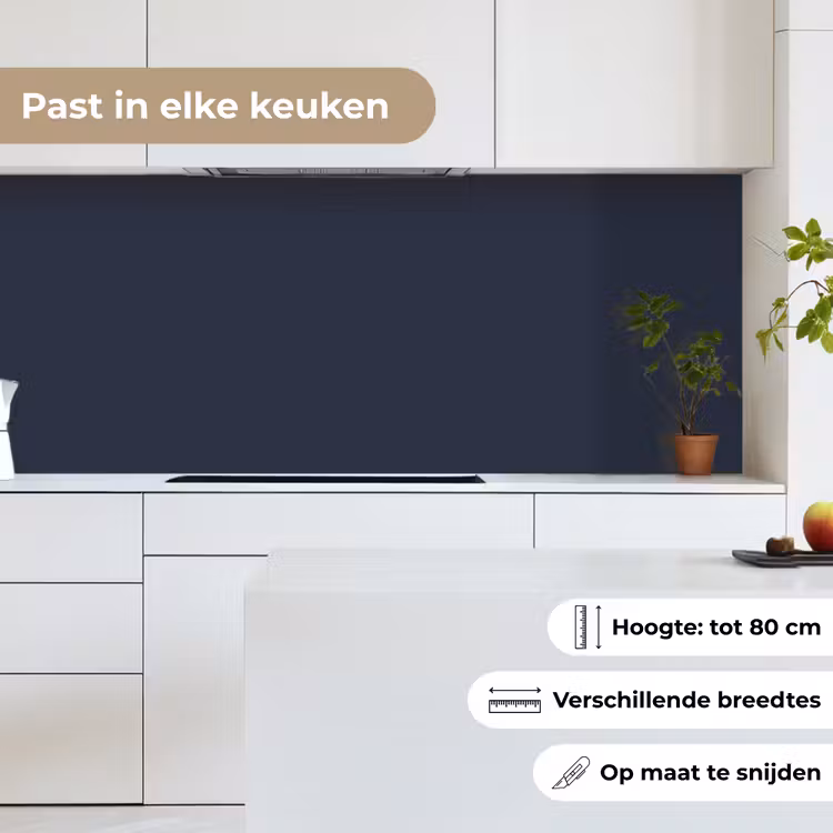 Midnight - Swing - Blauw keuken achterwand 2 middel 871 -sfeer4_NL