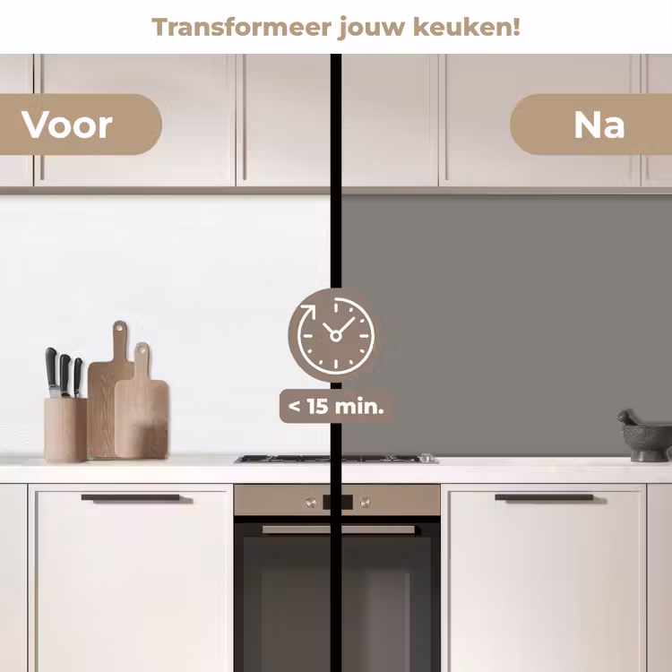 Mineral - Grey - Grijs keuken achterwand 2 middel 871 -voor-na2_NL