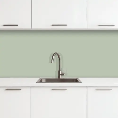Mintgroen - Effen kleur keuken achterwand 2 middel 871 -3d