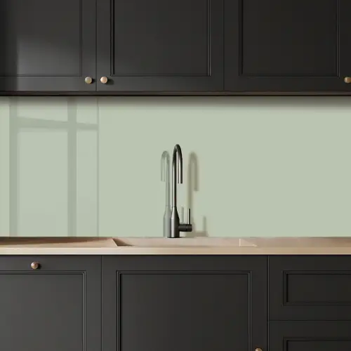 Mintgroen - Effen kleur keuken achterwand 2 middel 871 -sfeer1