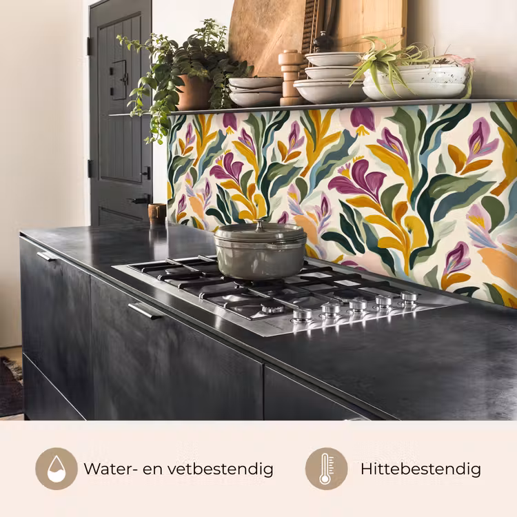 Modern - Abstract - Kleurrijk keuken achterwand 2 middel 871 -usp_NL