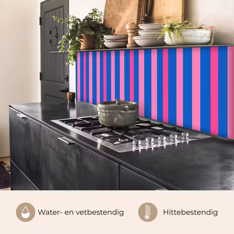 Modern - Optisch - Roze keuken achterwand 2 middel 871 -usp_NL