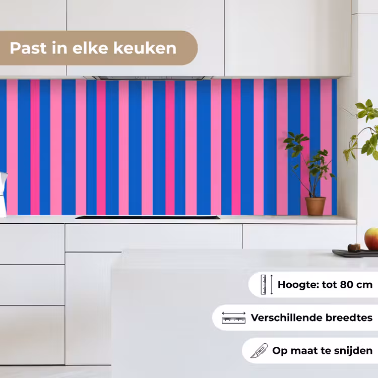 Modern - Optisch - Roze keuken achterwand 2 middel 871 -sfeer4_NL