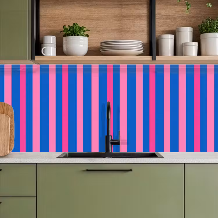 Modern - Optisch - Roze keuken achterwand 2 middel 871 -sfeer3