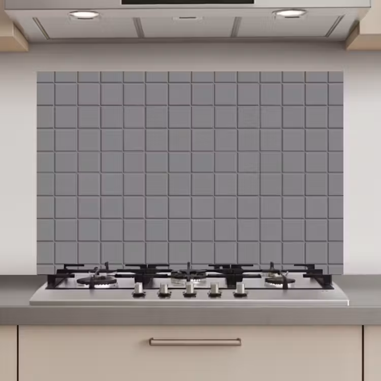 Modern - Patroon - Grijs keuken achterwand spatscherm klein 900 -3d_website
