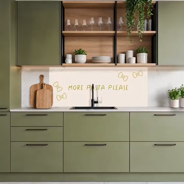 More pasta please keuken achterwand 2 middel -sfeer3