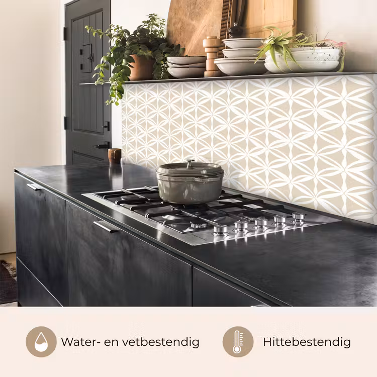Motief - Modern - Beige keuken achterwand 2 middel 871 -usp_NL