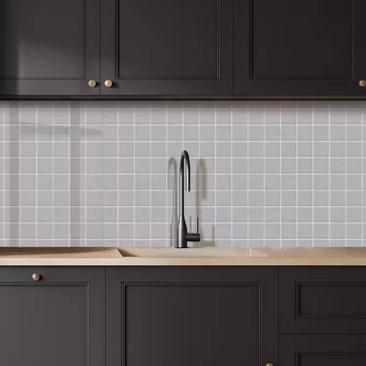 Mozaïek - Tegels - Grijs keuken achterwand 2 middel 871 -sfeer1