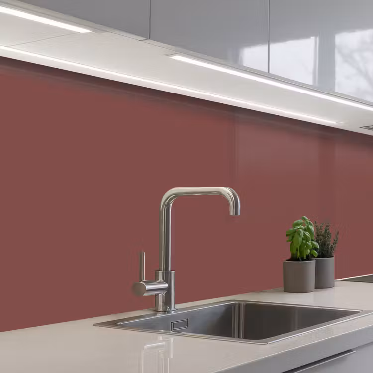 Muted - Raisin - Rood keuken achterwand 2 middel 871 -3d_schuin