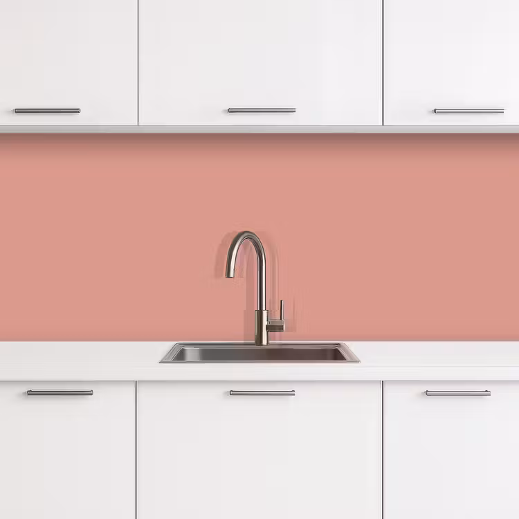 Muted - Salmon - Koraal keuken achterwand 2 middel 871 -3d