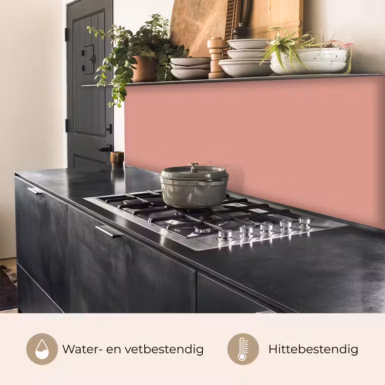 Muted - Salmon - Koraal keuken achterwand 2 middel 871 -usp_NL