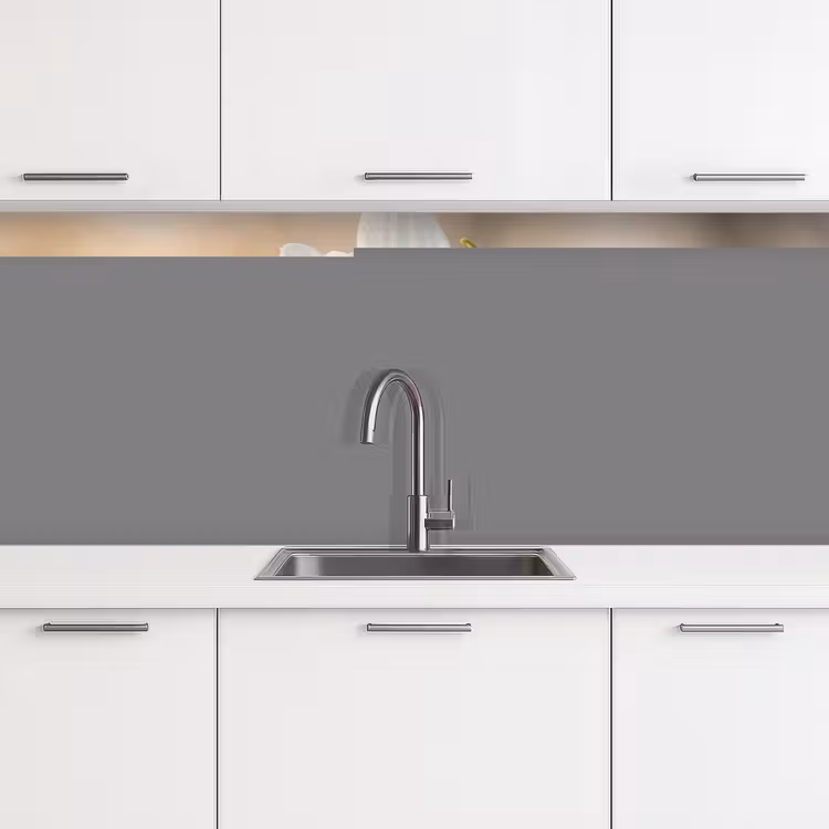 Narcis - Bloem - Minimalistisch keuken achterwand 2 middel -3d