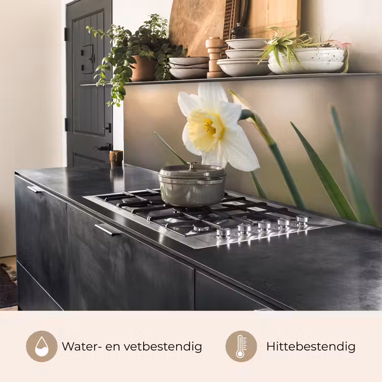 Narcis - Bloem - Minimalistisch keuken achterwand 2 middel -usp_NL