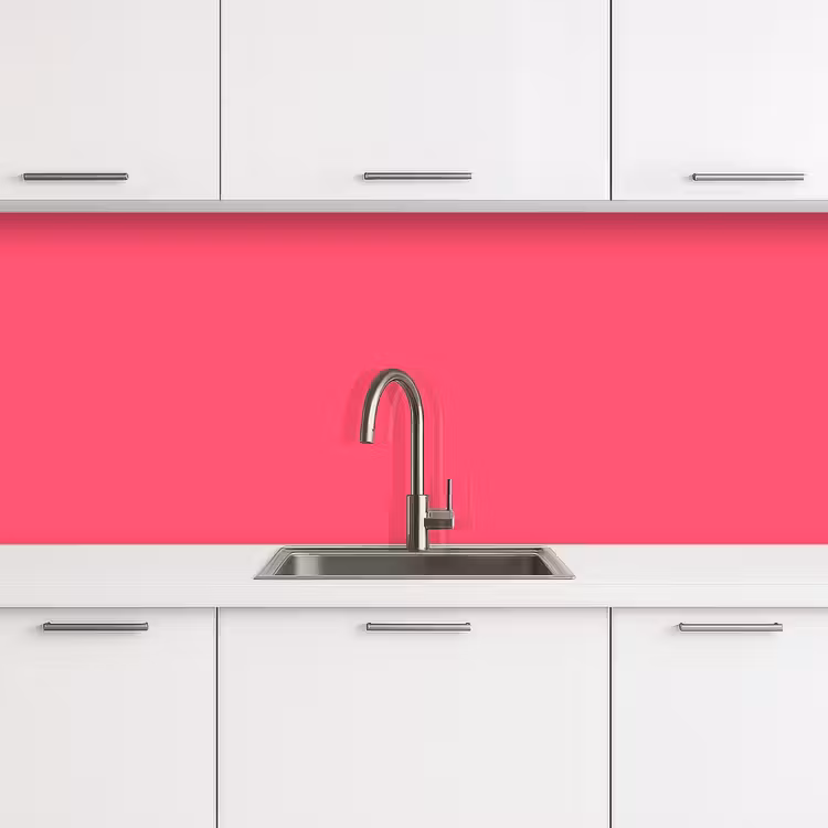 Neon - Flamingo - Roze keuken achterwand 2 middel 871 -3d
