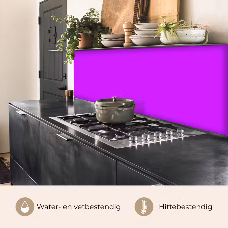 Neon - Orchid - Paars keuken achterwand 2 middel 871 -usp_NL