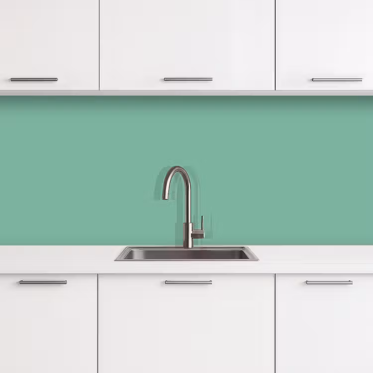Ocean - Jade - Groen keuken achterwand 2 middel 871 -3d