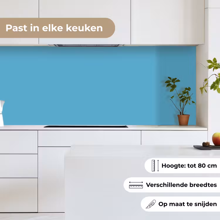 Ocean - Teal - Blauw keuken achterwand 2 middel 871 -sfeer4_NL