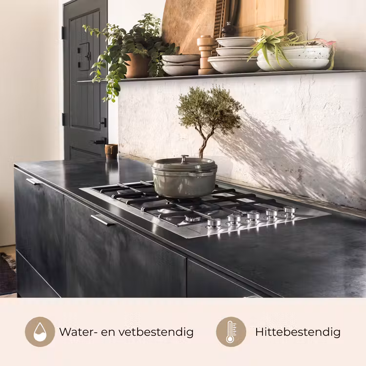 Keuken achterwand - Olijfboom - muur - wit - Olijfboom - muur - wit keuken achterwand 2 middel