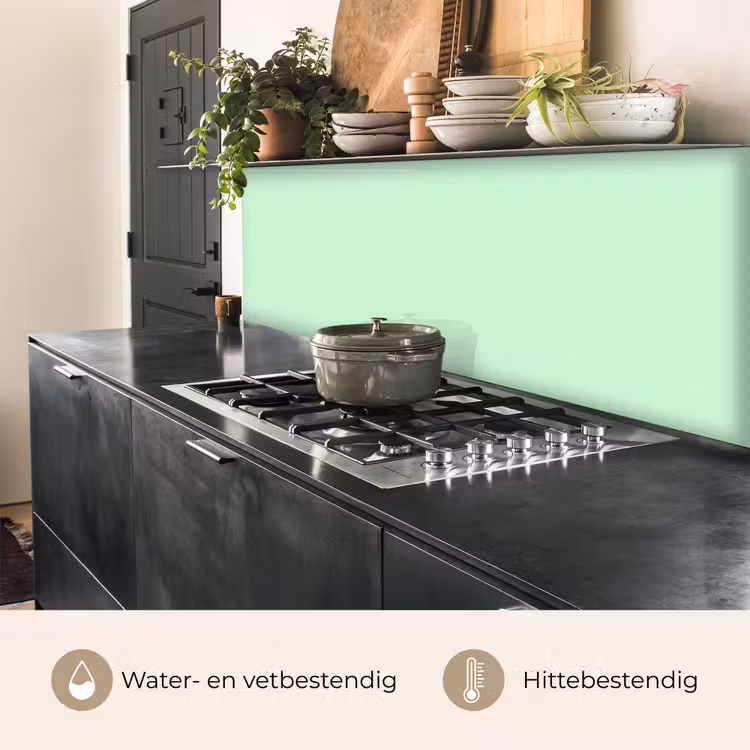 Pale - Mint - Groen keuken achterwand 2 middel 871 -usp_NL