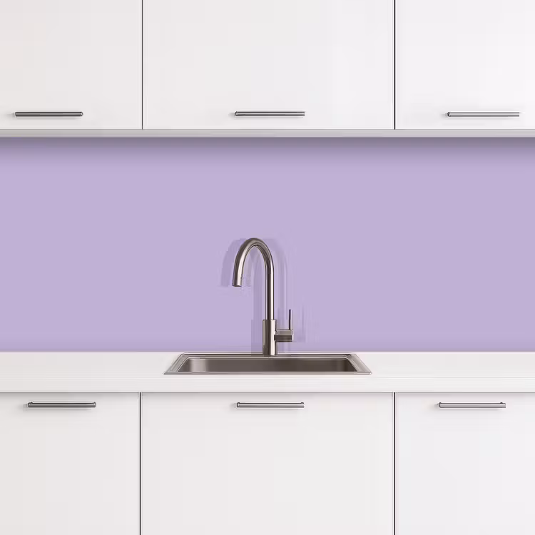 Pastel - Lilac - Paars keuken achterwand 2 middel 871 -3d