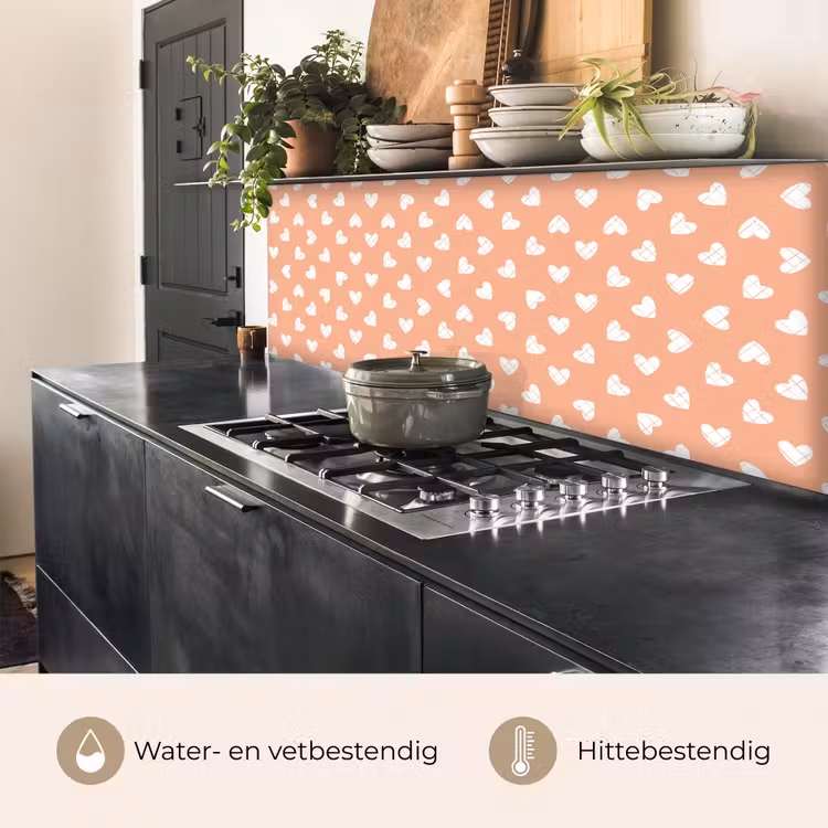 Patronen - Abstract - Hart - Geometrie keuken achterwand 2 middel 871 -usp_NL